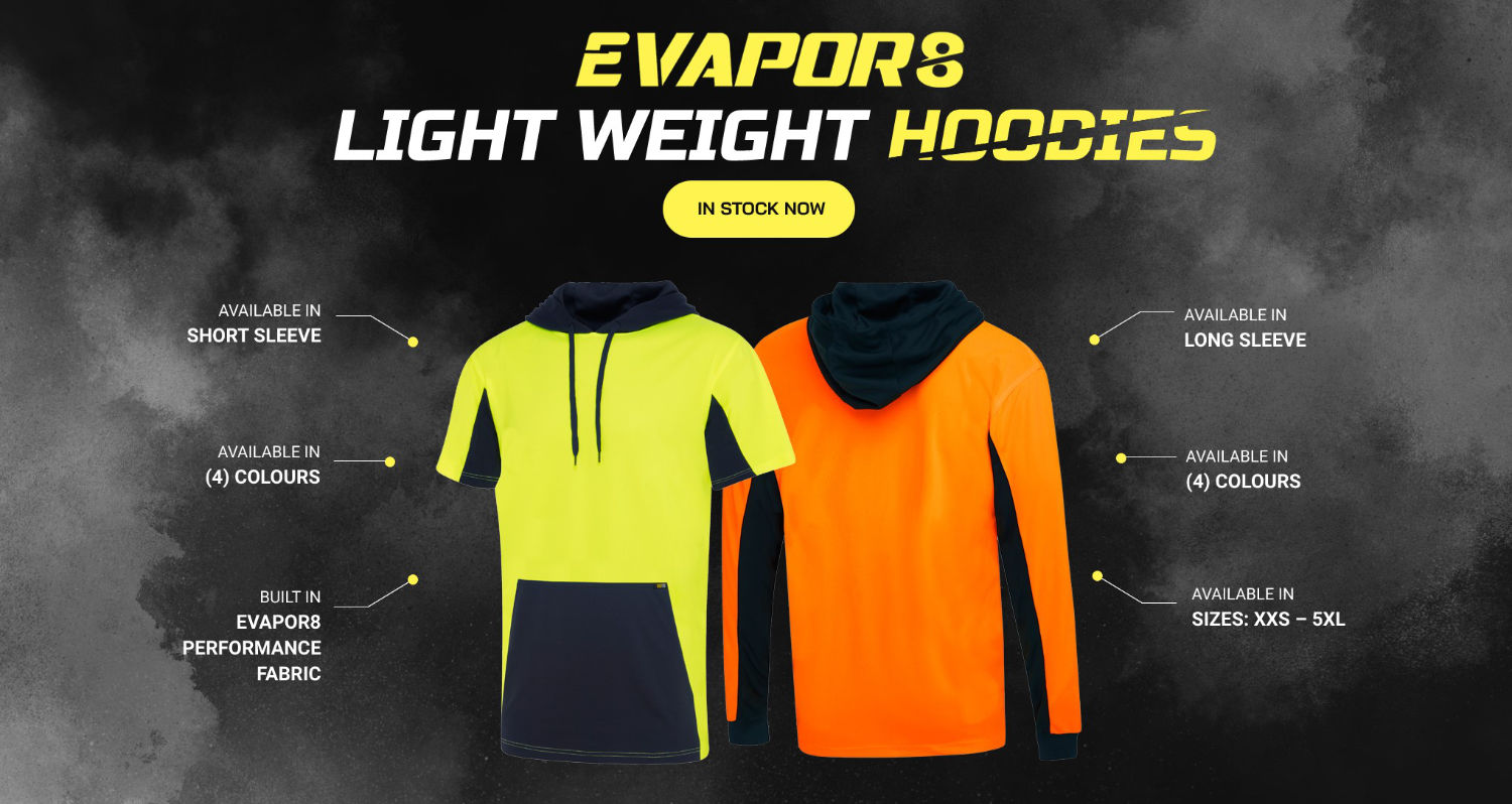 EVAPOR8 Light Weight Hoodies