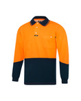 Cotton Backed Microfibre 'Premium'  Polo Shirt L/S (alternate view)